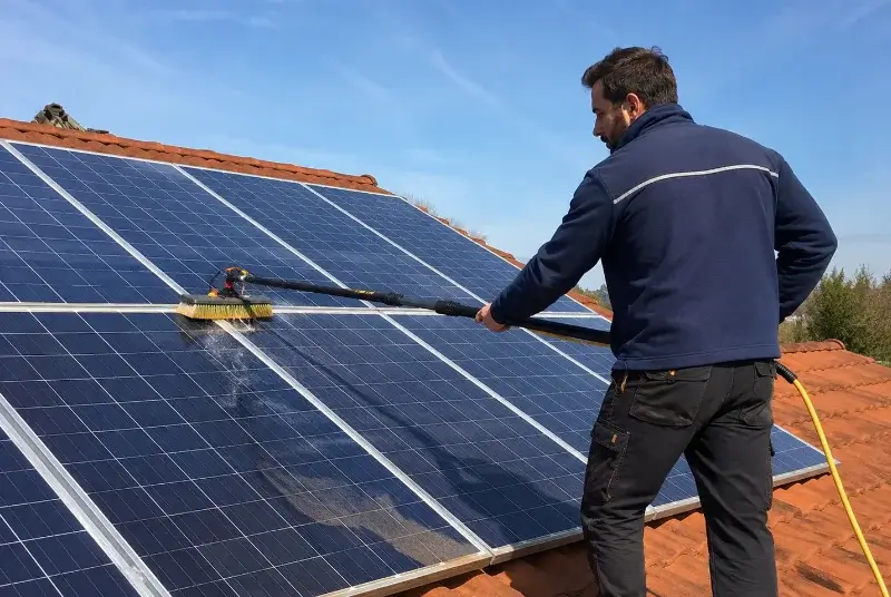 Nettoyage et entretien de panneaux solaires à Sarbazan